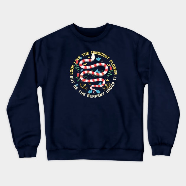 Macbeth - But be the serpent under't Crewneck Sweatshirt by Obey Yourself Now